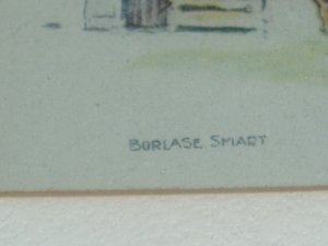 Borlase Smart Print, Framed & Matted, 1920's