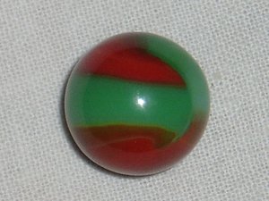 Vintage Marble King Watermelon, 5/8""