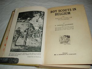 Novel, Boy Scouts in Belgium, 1915