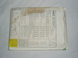 Vintage McCall's Pattern, Misses' Shirt Jacket Skirt Pants, 4402 Size 8