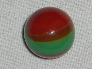 Vintage Marble King Watermelon, 5/8""