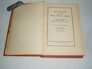 Novel, Roy Rogers and the Ghost of Mystery Rancho, 1950