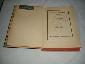 Novel, Gene Autry and the Golden Ladder Gang, 1950