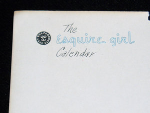 Pinup Calendar Page, Esquire March 1947 Vargas