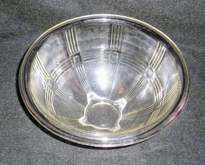 Criss Cross Mixing Bowl, Hazel Atlas, Vintage