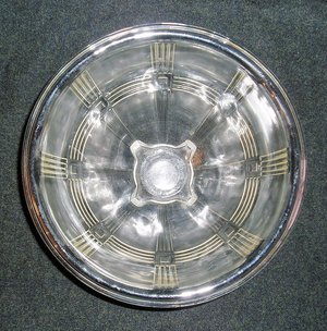Criss Cross Mixing Bowl, Hazel Atlas, Vintage