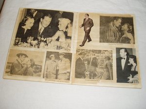 Handmade Scrapbook, John Wayne, Hollywood Movie Star