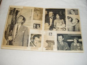 Handmade Scrapbook, John Wayne, Hollywood Movie Star
