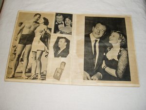 Handmade Scrapbook, John Wayne, Hollywood Movie Star