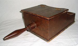 Antique Ballot Box with Original Handmade Marbles, Huge Discount
