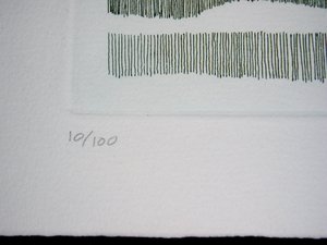 Bob Tolle "Match Point" Numbered Print, Low Number 10/100