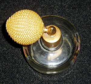 Perfume Atomizer, Holmspray 300/16, Floral Design, Vintage