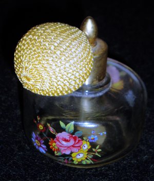 Perfume Atomizer, Holmspray 300/16, Floral Design, Vintage