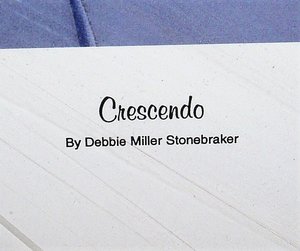 Signed Numbered Print, Crescendo, Labrador Retriever, Debbie Miller Stonebraker