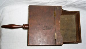 Antique Ballot Box with Original Handmade Marbles, Huge Discount