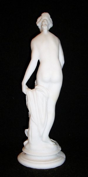 Salt Stone Figurine, Classic Nude, Venus de Milo Style, Italy