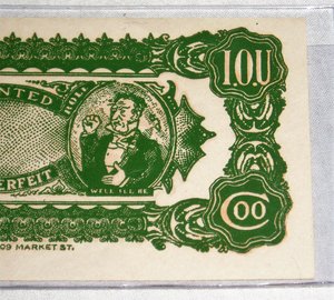 1920's "Counterfeit" Currency, I.O.U.