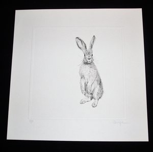 Thorpe, Rabbit Publishers Print, "He-e-e-eere's Johnny!!"
