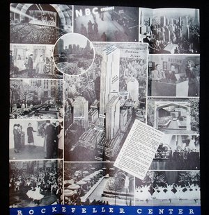 Vintage Brochure, Rockefeller Center Radio City