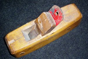 Antique Coffin-Style Wood Plane