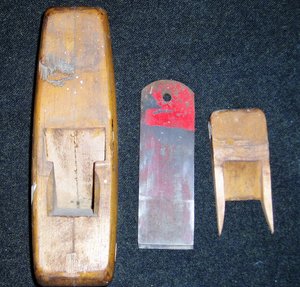 Antique Coffin-Style Wood Plane