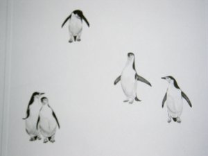 Thorpe, Penguins Publishers Print, "Stop It, Linda!!  Not In Public!!"