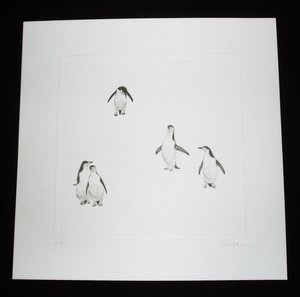 Thorpe, Penguins Publishers Print, "Stop It, Linda!!  Not In Public!!"