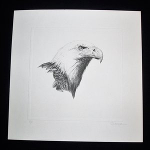 Thorpe, Bald Eagle Publishers Print, "Karl Malden, Eat Your Heart Out!!"