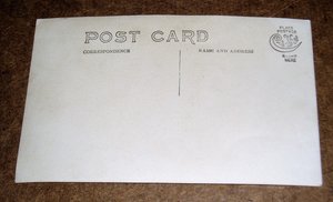 RPPC Circus Postcard, Blondin Wild West Show Cowboy, Indian and the Lady, Free USA Shipping