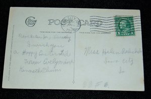 Kewpie Easter Postcard, Signed Rose O'Neill, Gibson Art, Free Shipping