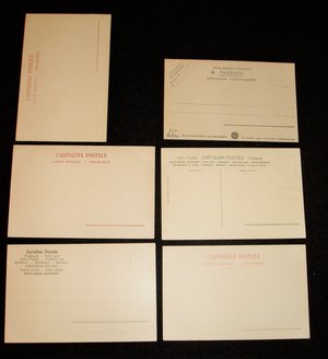Postcard Group IT1, Naples Italy, 6 Unused Cards, 2nd Card Ships Free
