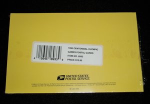 1996 Olympics Postal Cards, NOS, NIP, Scott #UX242a-UX261a