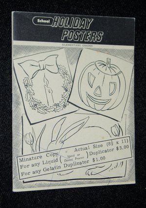 Salesman Sample, School Holiday Posters, Continental Press, Child's Education Booklet