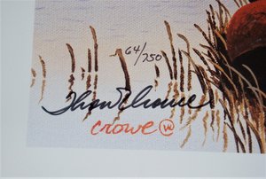 The Duck Hunters, Signed Numbered Print, Phillip Crowe