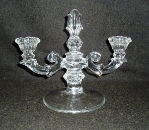 Duncan & Miller 2-Lite Candlestick, No. 41