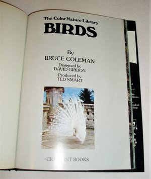 The Color Nature Library Birds, Bruce Coleman, Picture Book
