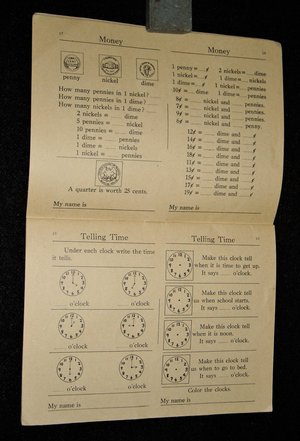Salesman Sample, Exploring Numberland, Continental Press, Child's Education Booklet