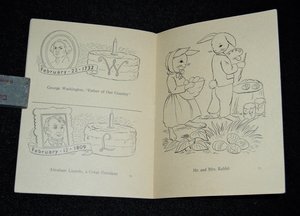 Salesman Sample, School Holiday Posters, Continental Press, Child's Education Booklet