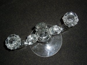 Duncan & Miller 2-Lite Candlestick, No. 41