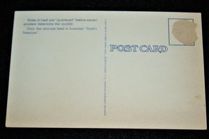 Postcard, Swift's Premium Beef Advertising, Additional Cards Ship Free