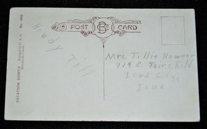 Postcard Bamroth Comics, 1453, Flapper Flopper, Add. Cards Ship Free