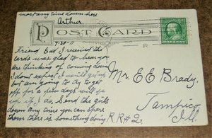 Antique Postcard, Something Worth Looking At, Sexy Humor, Additional Cards Ship Free