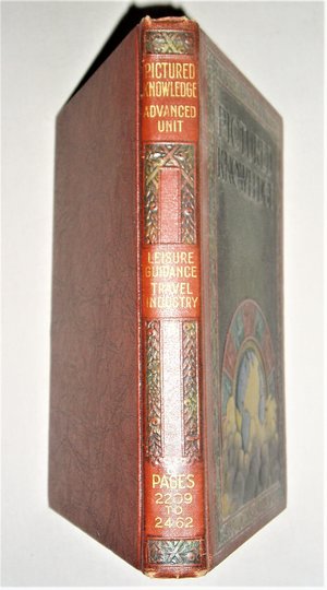 Pictured Knowledge, 1936, Ornate Embossed Cover
