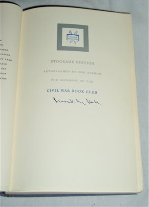Signed First Edition, Andersonville, MacKinlay Kantor, Civil War Prison Camp, Shipping Included USA