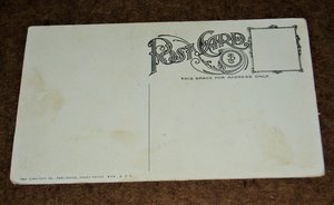 Antique Postcard, Balloon Ascension, 2nd Card Ships Free