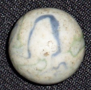 Antique Marble, Unglazed Crockery, 3/4"