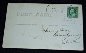 RPPC Mill Dam, Blanchardville Wis, Real Photo Post Card