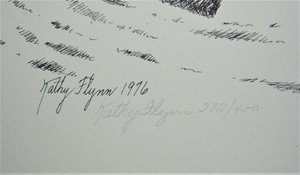 Kathy Flynn Numbered Print, Canvasback Duck
