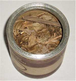 Henna Leaves Container, New Old Stock, McKesson & Robbins