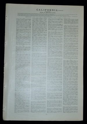 Map Page, California, 1932, Large 13.5" by 19.75" 2 Full Pages